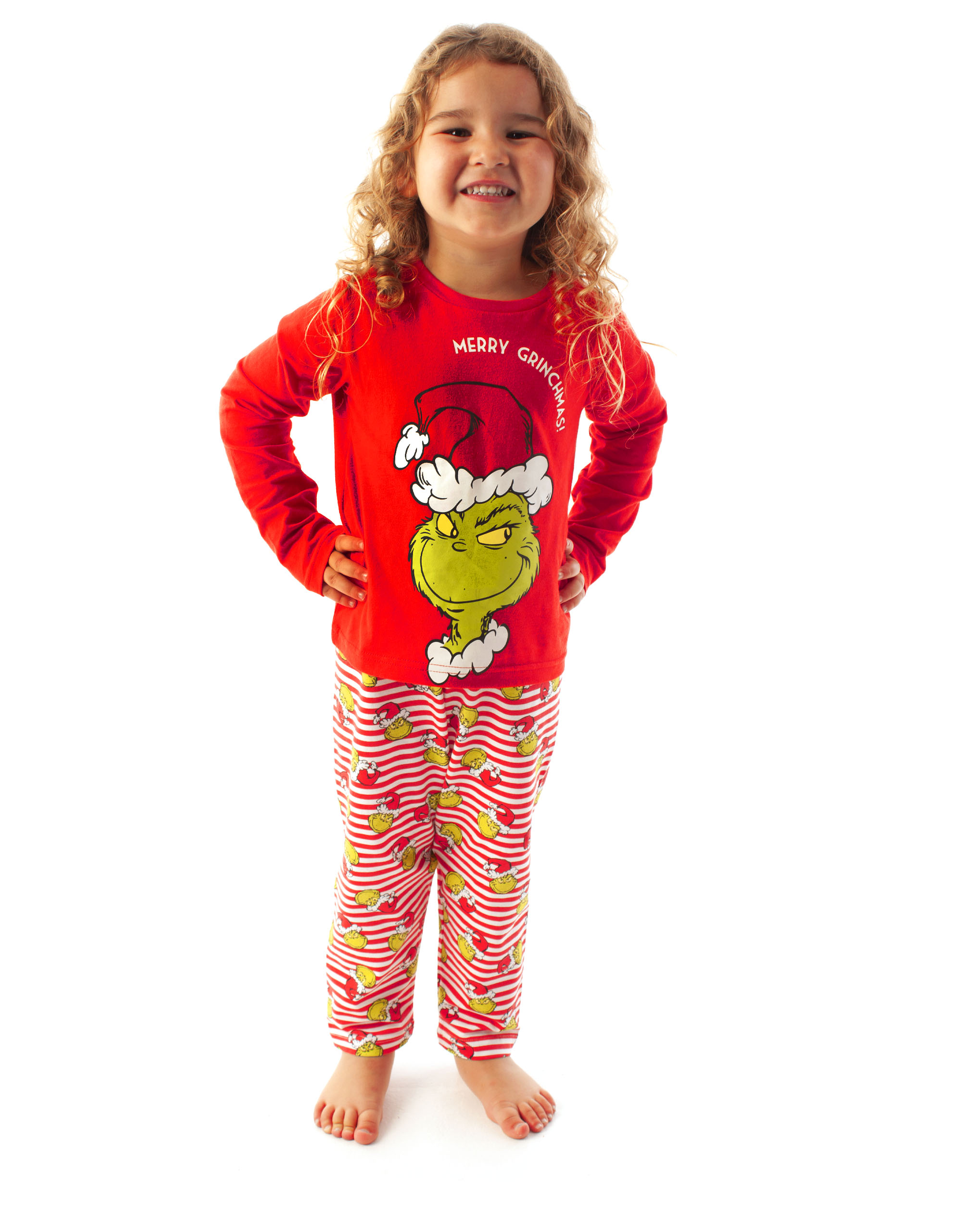 The Grinch Christmas Pyjamas Family Matching PJ Sets Men, Women, Boys